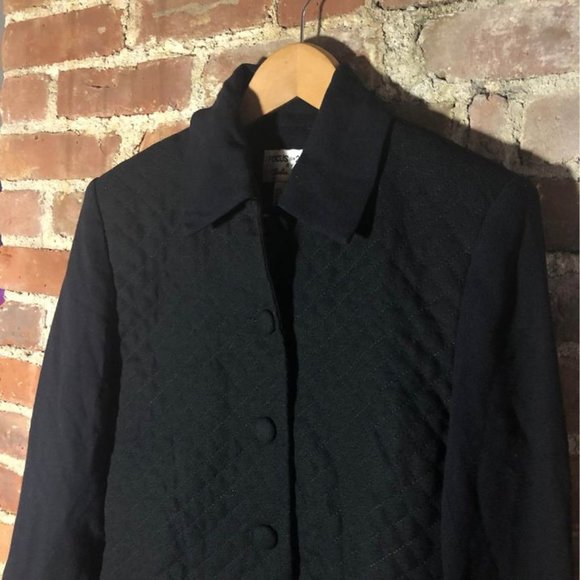 Vintage Quilted Blazer Jacket Focus 2000 - Picture 12 of 14